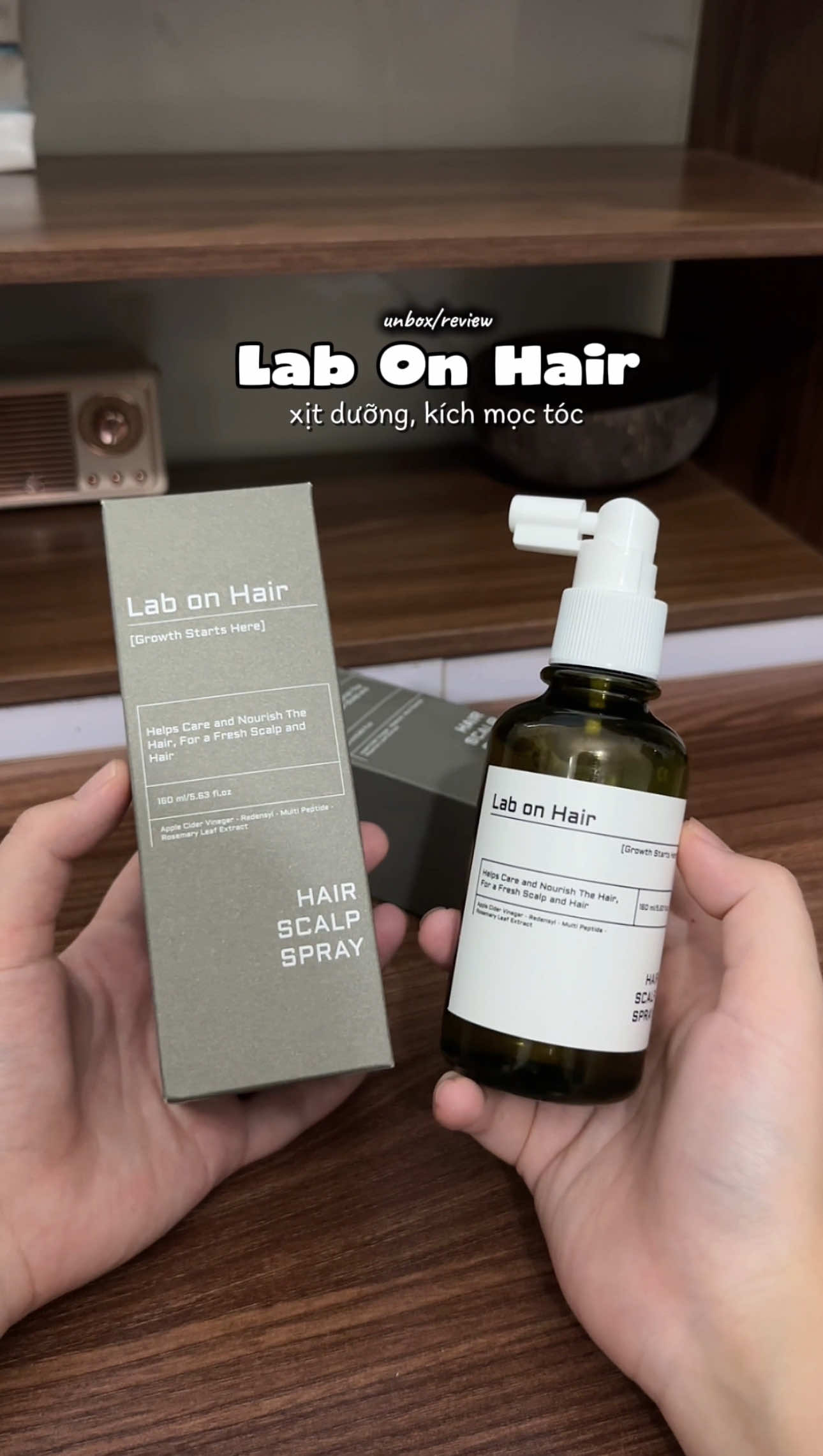 Xịt dưỡng hỗ trợ mọc tóc, giảm rụng nhà Lab On Hair mà mn nên thử nè 🌿🌿 #labonhair #xitkichmoctoc #xitduongtoc #chamsoctoctainha #xitduongtoclabonhair 