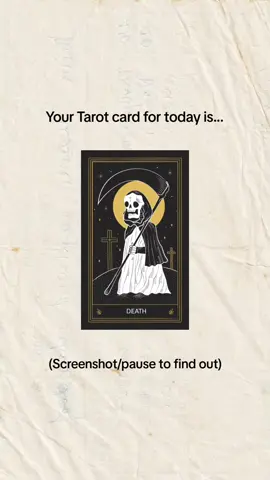 let me know what you got and I'll let you know the meaning