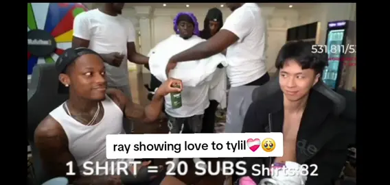 ray showing love to tylil❤️‍🩹#ray #tylil #god #mafiathon3 #kai
