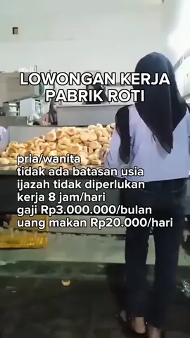 Info lowongan kerja Indonesia Ayo daftar sekarang juga Link pendaftaran ada di bio #info #infoloker #pabrikroti #viraltiktok #fyppppppppppppppppppppppp 