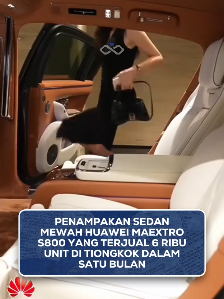 Huawei bikin gebrakan baru dengan meluncurkan sedan listrik ultra-mewah Maextro S800. Dalam sebulan, mobil ini langsung laris lebih dari 6 ribu unit dengan harga yang bisa tembus Rp2,3 miliar. Dijuluki sebagai “Rolls-Royce dari Tiongkok”, Maextro S800 hadir dengan fitur-fitur canggih mulai dari layar proyektor 40 inci, audio premium 43 speaker, kursi gravitasi nol, hingga jarak tempuh 702 km sekali isi daya. Kombinasi teknologi mutakhir dan desain elegan bikin Maextro S800 jadi pesaing serius merek mobil mewah dunia. Kalau ada budget, kamu pilih yang ini atau tetap Rolls-Royce/Bentley?  . . . [ evoclique_ ] #InfinityFeeds #Huawei #HuaweiMaextroS800 #MobilListrik #LuxuryCar