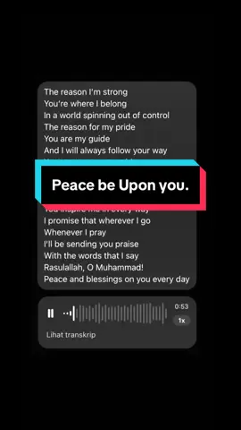 Peace be upon you❤️‍🩹. #maherzain #coversong #foryou #coverlagu #music 