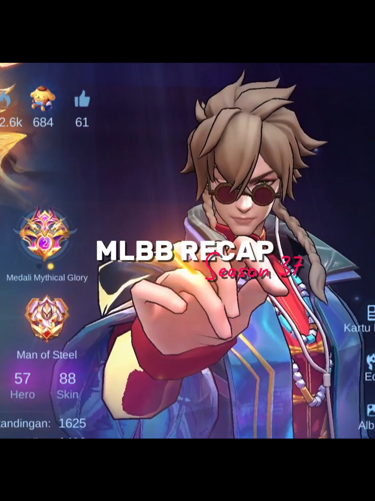 End of journey season 37. See u on next season #mlbb #mlbbtiktok #mlbbcreatorcamp #CapCut