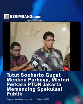 Banyumas – Siti Hardiyanti Hastuti Rukmana atau Tutut Soeharto, putri Presiden ke-2 RI, resmi mendaftarkan gugatan terhadap Menteri Keuangan Purbaya Yudhi Sadewa ke Pengadilan Tata Usaha Negara (PTUN) Jakarta. Perkara tercatat dengan nomor 308/G/2025/PTUN.JKT, didaftarkan pada Jumat, 12 September 2025. Langkah hukum ini muncul hanya beberapa hari setelah Purbaya resmi dilantik sebagai Menkeu dalam reshuffle Kabinet Merah Putih 8 September 2025, sehingga menarik perhatian publik dan memunculkan spekulasi. Berdasarkan Sistem Informasi Penelusuran Perkara (SIPP) PTUN Jakarta, gugatan Tutut diklasifikasikan sebagai “lain-lain”, tanpa rincian substansi perkara. Hingga Selasa, 16 September 2025, belum ada pernyataan resmi dari pihak Tutut maupun Kementerian Keuangan terkait inti gugatan. Pengamat hukum menilai, meskipun subjek dan pokok sengketa belum jelas, langkah ini mencerminkan hak warga negara untuk menempuh jalur hukum atas keputusan pemerintah yang dianggap merugikan. 