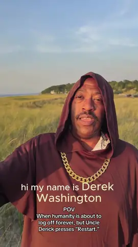 Uncle Derick just ain’t the president of the U.S… he the president of the Universe 🌍 #fyp #trendingvideo #comedy #viral #derickwashington 