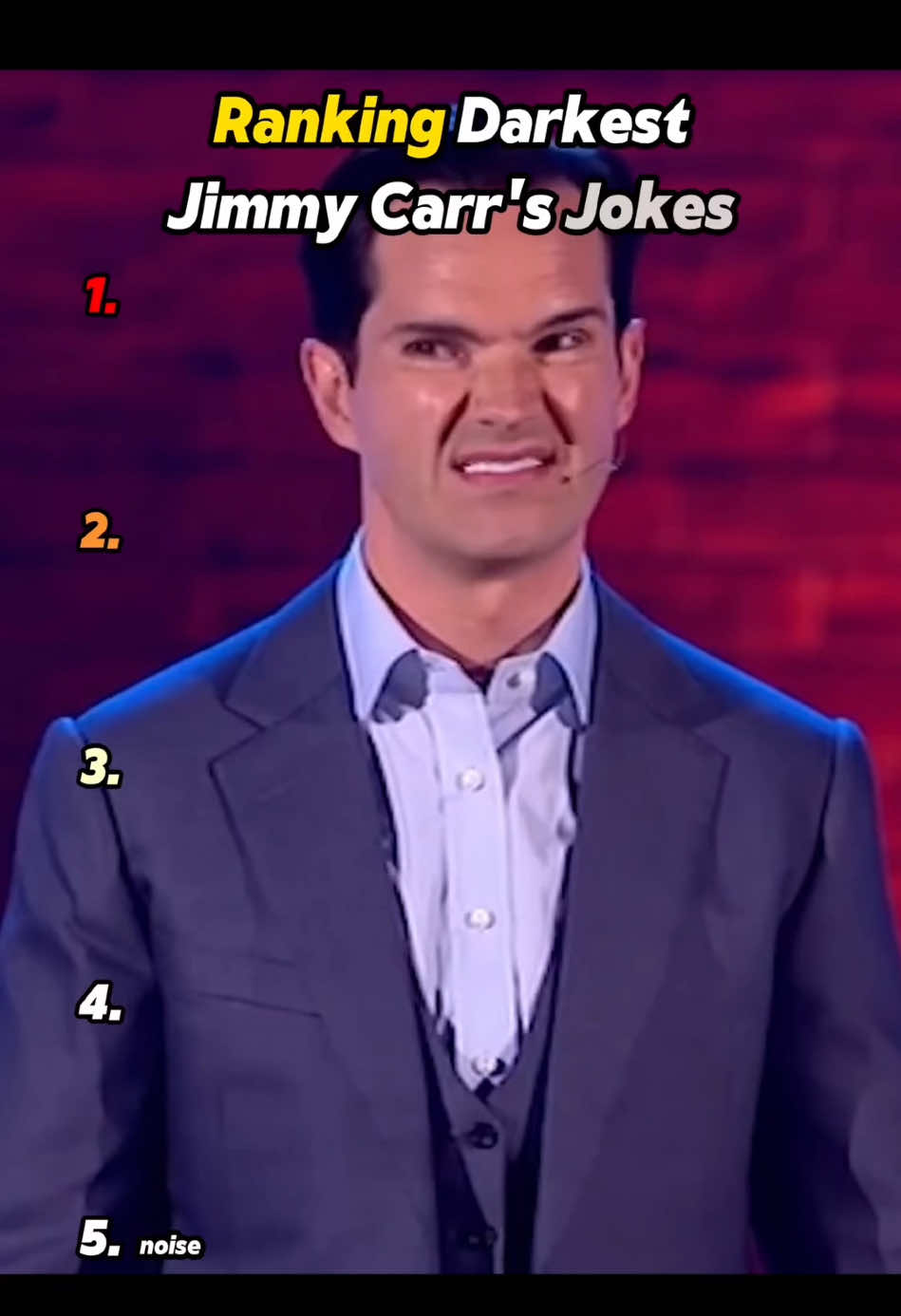 Jimmy Carr’s Darkest Jokes Ranked #standupcomedy #jimmycarr #comedy #joke #heckler