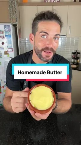 Homemade Butter | 1 Ingredient, 7 Minutes, Endless Flavour 🧈 Fresh butter made at home with nothing but cream — rich, natural, and ready in minutes. Perfect to spread, cook, or elevate your favourite dishes. Ingredients: 	•	500ml cooking cream Instructions: Pour cream into a bench mixer and whisk at maximum speed for about 7 minutes. Once the liquid separates from the solids, drain off the buttermilk. Transfer the butter into a container and it’s ready to enjoy! Full recipe and more Italian favourites 👉 www.cookingwithtucci.com #cookingwithtucci #homemadebutter #butterrecipe #easyitalianrecipes #italiankitchen      