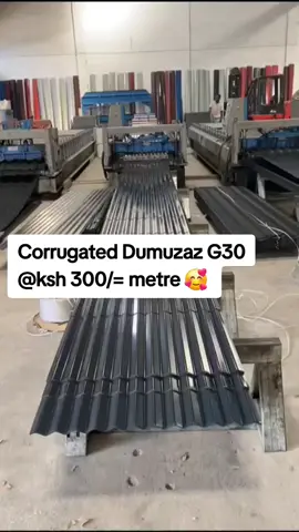ZINCO MABATI FACTORY SELLING DUMUZAZ CORRUGATED IRON SHEET GAUGE 30 We have varieties of colours. Currently selling @300 per metre which means... ✅️2mts@600 ✅️2.5mts@750 ✅️3mts@900 #FREE_DELIVERY_MORE_THAN_20_SHEETS For more information, kindly call/WhatsApp number on the Bio. #merutiktokers #bungomatiktokers #kenyans #kenyansinusa🇺🇸 #kenyansinqatar🇶🇦🇶🇦🇰🇪🇰🇪 