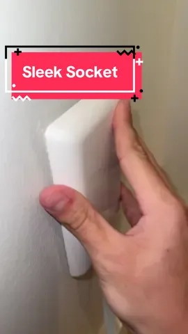 Replying to @Rugs  the sleek socket is honestly so useful! #outletcover #electricaloutlet #homeupgrades #extensioncord #sleeksocket 