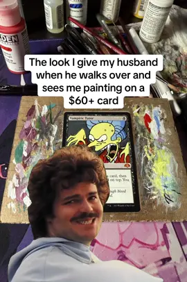 Still WIP and cleaning it up but, LOL…  #artistsoftiktok #customcard #tradingcards #magicthegathering #meme