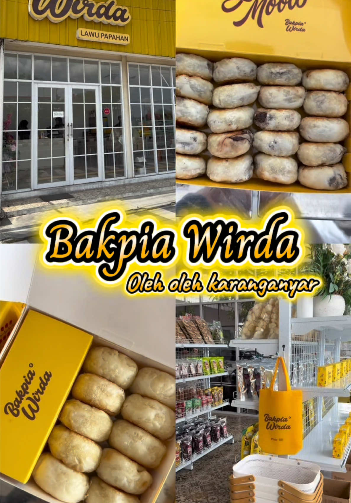 Kalau kalian ke karanganyar wajib banget beli oleh2 yang satu ini, bakpia wirda 😍 Bakpia disini dijamin rasanya enak, lembut dan nggak bikin enek ✨ Ada berbagai macam rasa yaitu kacang hijau, cokelat, keju susu dll 😍 Harganya juga terjangkau 🥰 📍Bakpia Wirda Karanganyar  #bakpia #bakpiaenak #oleholeh #bakpiabasah #placetogosolo 