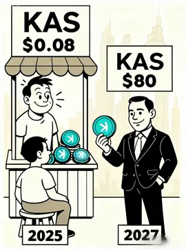 KAS dua tahun kemudian#Kaspa #KAS #crypto #bitcoin #xrp 