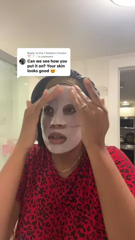 Replying to @Kia | Fashion Creator ✂️🪡✨ you ain’t gotta ask me twice 😌 @COSRX Official @COSRX US #cosrx #cosrxsnailessence #discloration #facemask #koreanskincare 
