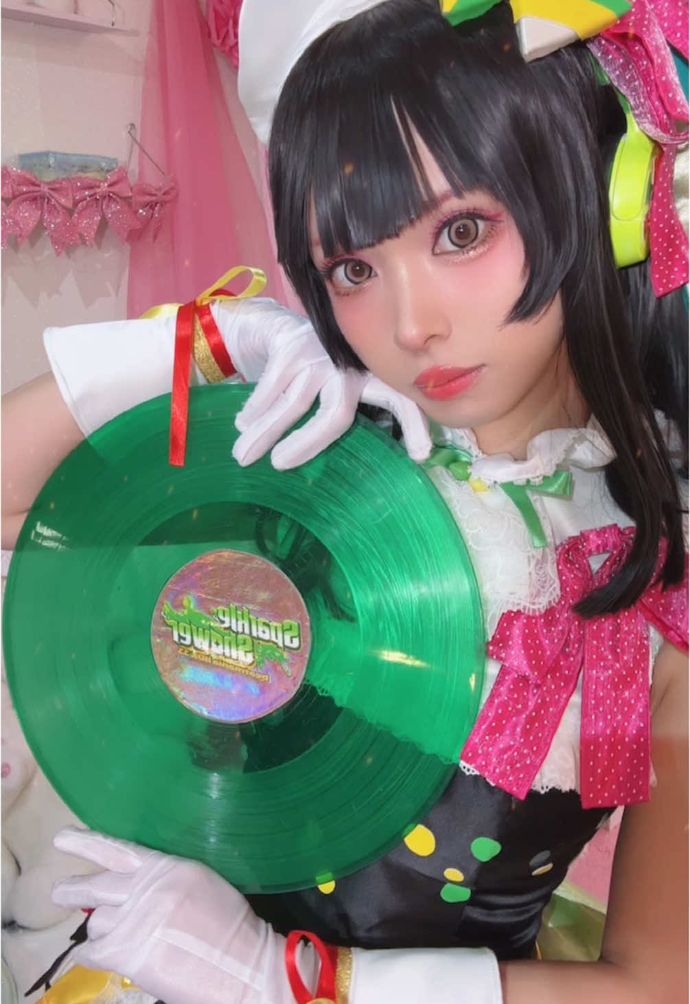 今日はIIDX33の稼働日だよ🥝🫧🍋すごく遊びたい〜！ でも暑すぎるから、もうちょっと待ってからにしようかな…. #beatmania #iidx #cosplay #コスプレ #コスプレイヤー #音ゲーマー #音ゲー #beatmaniaiidx #bemani 