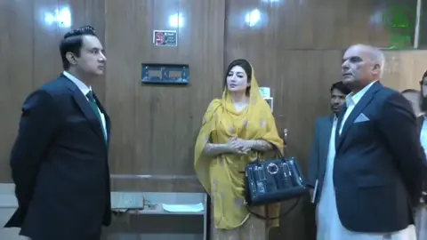 member of provincial assembly Farah Azeem Shah #chairpersonemaanpakistan 