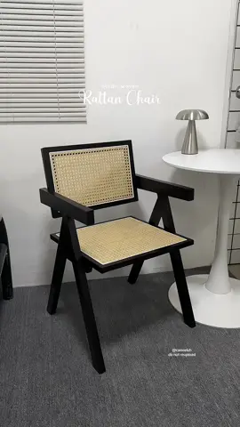 Replying to @myky nordic rattan chair 💭✨ #rattanchair #rattanfurniture #nordicchairs #woodenchair #aestheticchair 