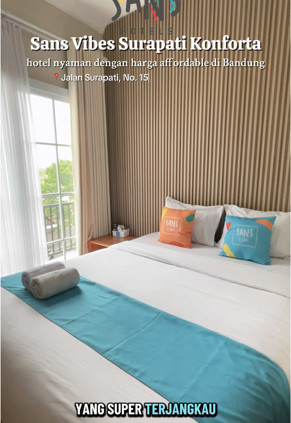 Sans Vibes Surapati Konforta hotel affordable cuma 300ribuan aja kalo booking lewat aplikasi RedDoorz!  🏨  selain bersih dan cozy, lokasinya deket banget sama Masjid Pusdai, kuliner hits, alun-alun bandung, dan Mall Jangan lupa join RedClub biar liburan kamu makin hemat. 💸  Dan Pake Kode Promo: ”YUKNGINEP”  “RDSOCMED09” “SANSSOCMED09” “UVSOCMED09” 📲 Download aplikasi RedDoorz sekarang! @RedDoorz Indonesia   #REDTRAVELERS #BukaSemuaPintu #BerkeSans #RedDoorz #CELEBRATION10 #FYP #SansVibesSurapatiKonfortaHotelBandung #SansVibesHotel #hotelmurahbandung #sanshotelbandung #fyp #hotelmurahbandung #SansVibesSurapati #SansVibesSurapaiHotelBandung 
