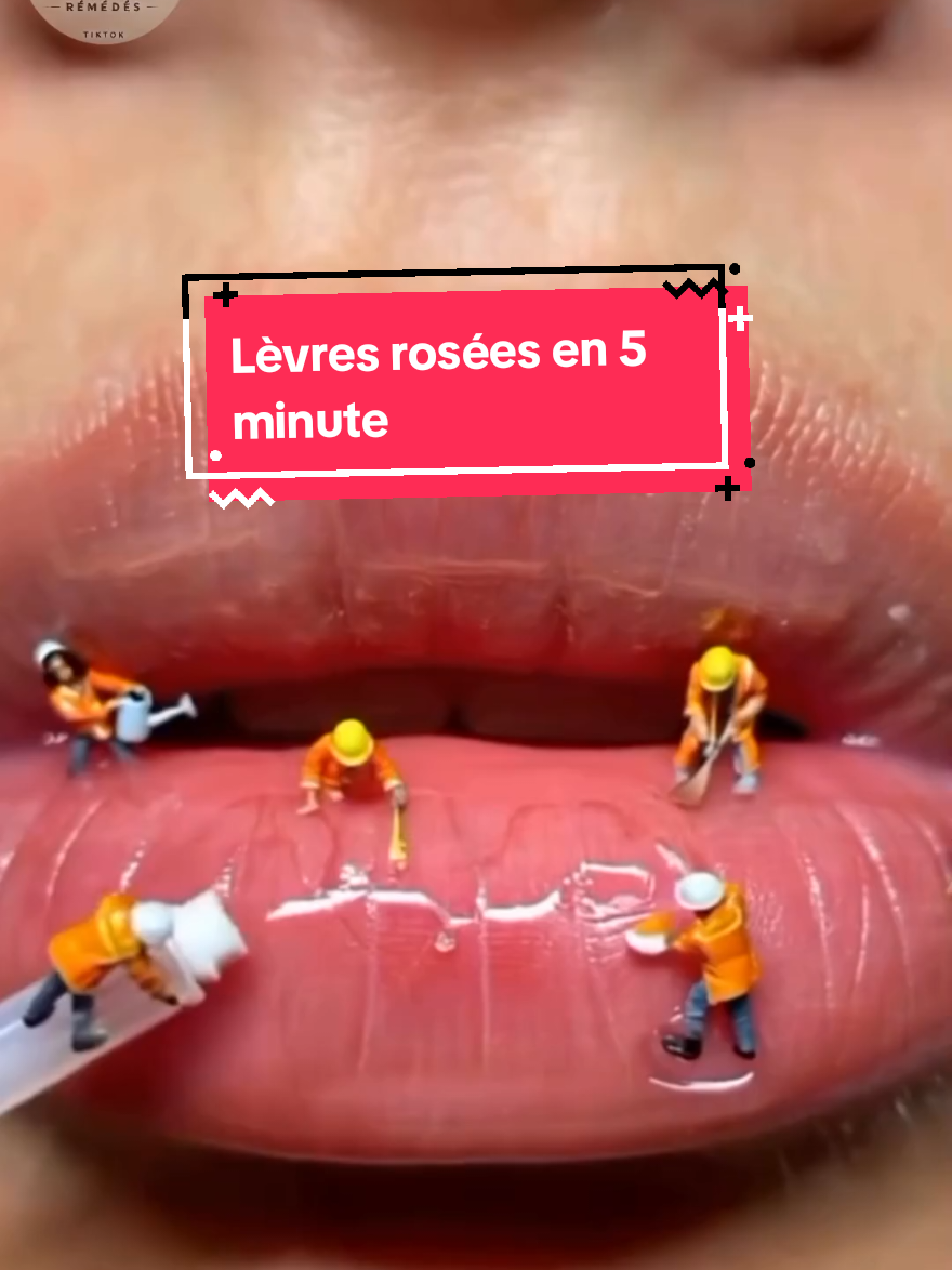 Lèvres rosées en 5 minute.. Recette maison simple et rapide : miel + sucre + citron pour exfolier, hydrater et sublimer tes lèvres. #lèvresrosées #gommagelevres #DIYBeauté #recettemaison  #RecetteNaturelle 