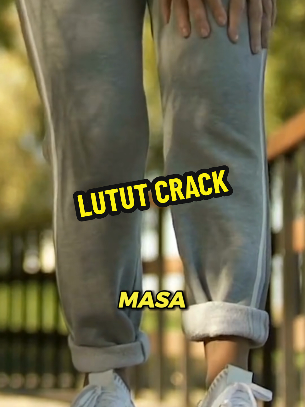 Lutut berbunyi masa bergerak? pergerakan terbatas?#sakitlutut#glucosamine#aunaturel#glucoserum 