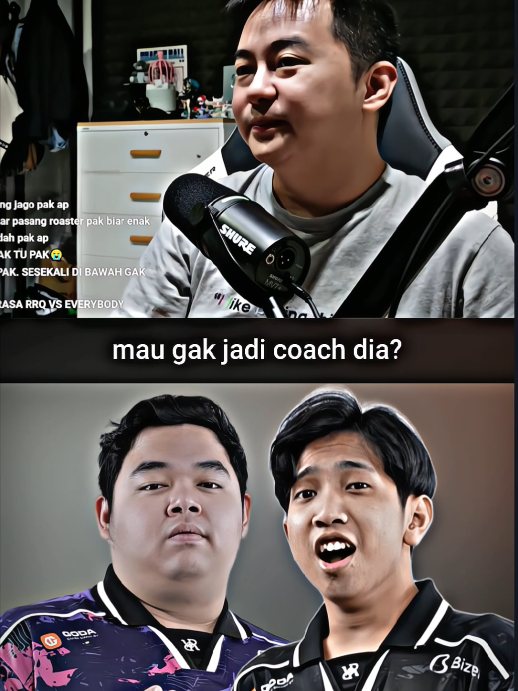 Pak AP suruh R7 jadi coach RRQ?👀🤯