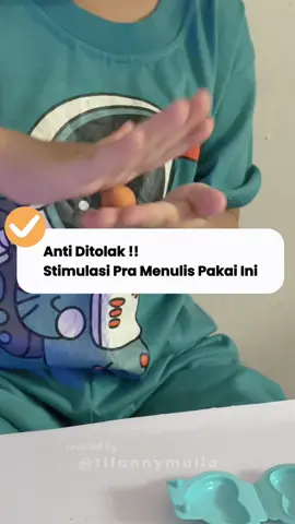 Stimulasi pakai ini anti di tolak si kecil🤏 #fundoh #funactivities #idebermainanak #fyp #promoseruweekend 