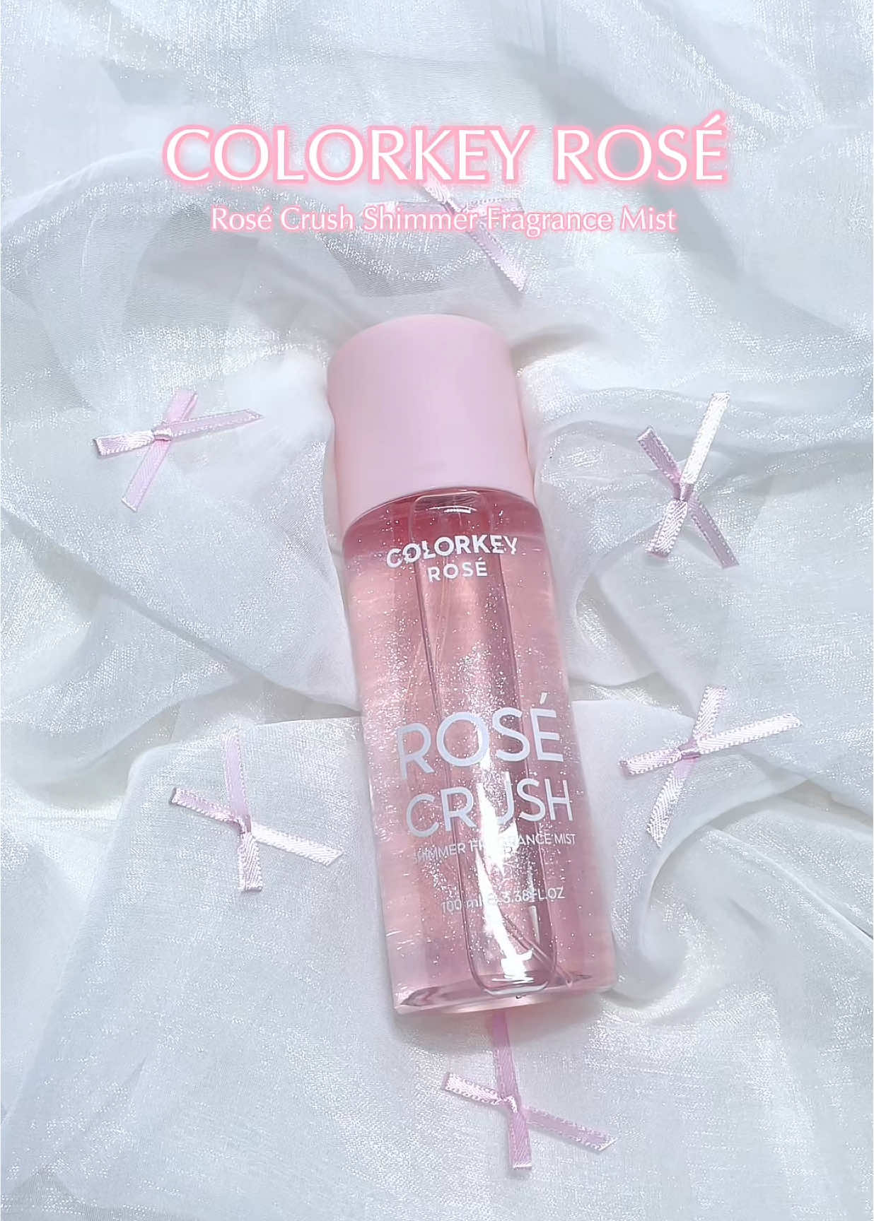 Vibe nàng thơ dạo vườn hồng nè mấy nàng 💕 #colorkeyrosé #rosécrush #bodymist #colorkey #beauty 