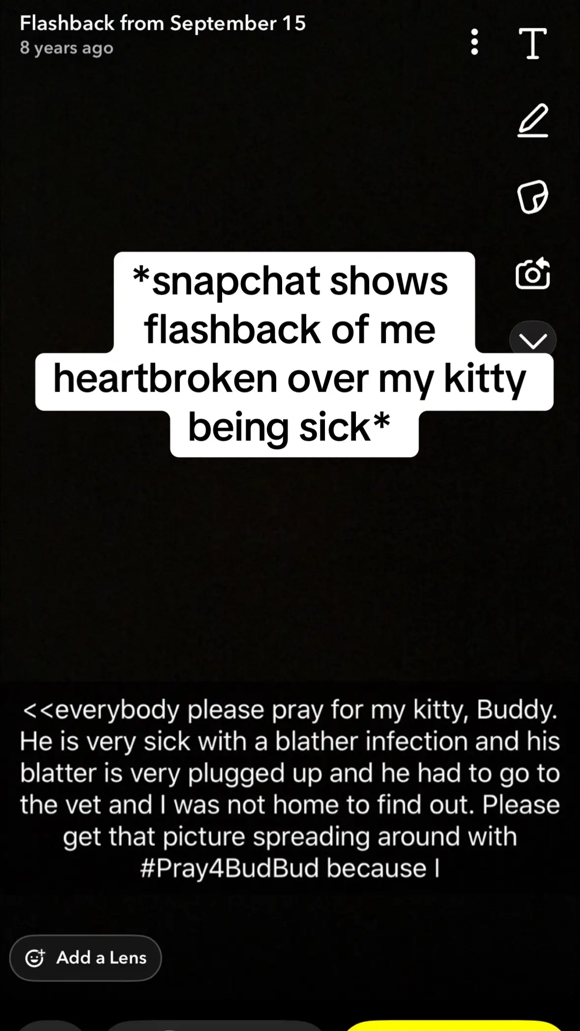 i’m crying so much. i miss you buddy. #fyp #restinpeacebub