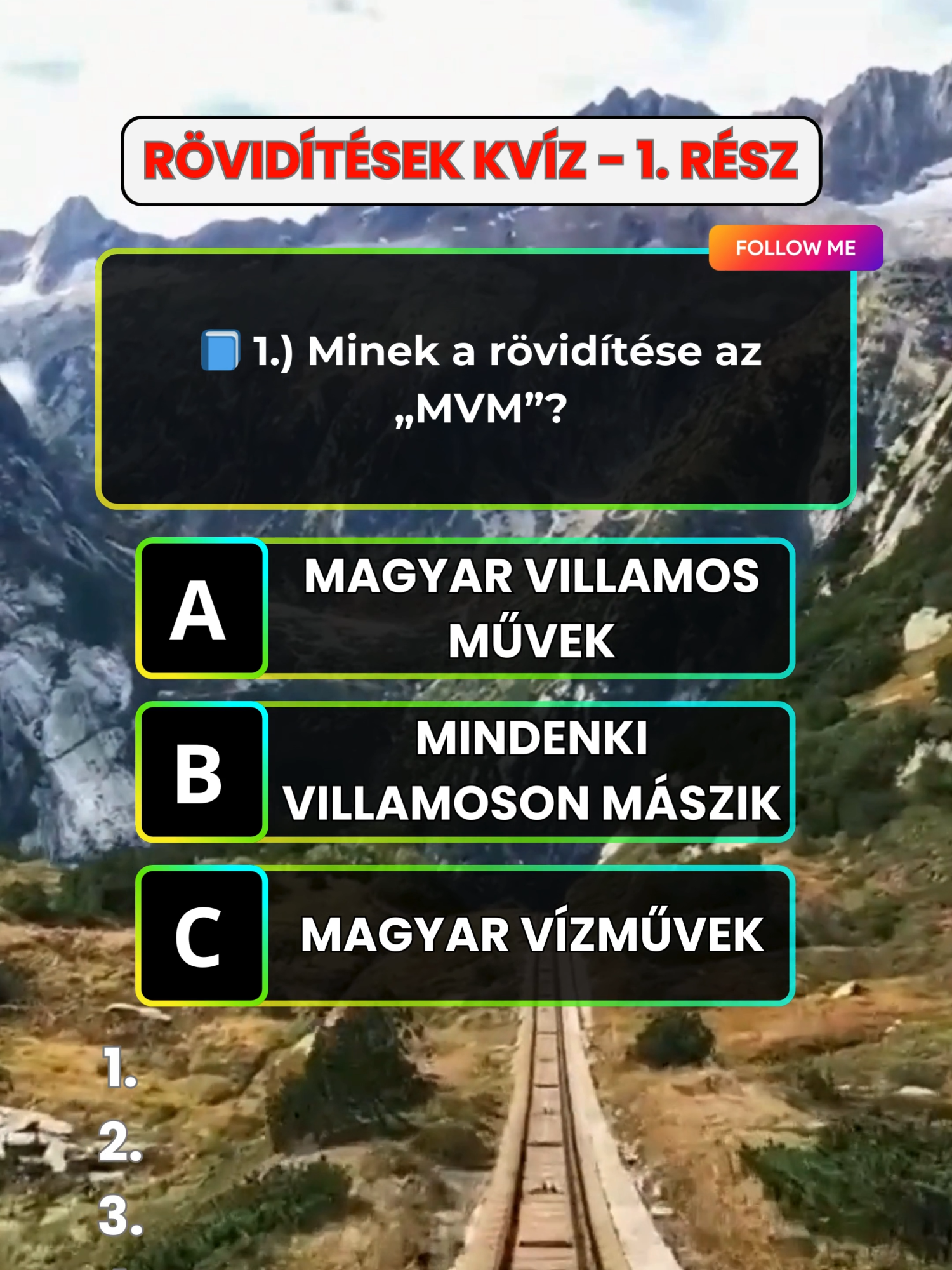 Vicces Rövidítések Kvíz 🤣 - 1. rész Sikerül megszerezned röhögés nélkül legalább 5 pontot? Írd meg kommentbe! #magyartiktok #generalknowledge #vicces #commedy#quiz #kvíz #quiztime