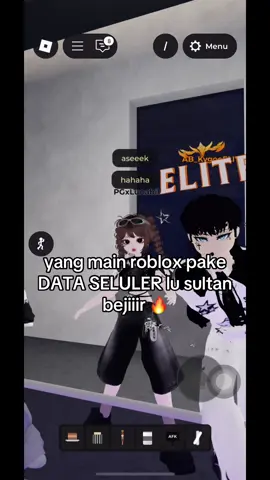 pake wifi aja sering DC APALAGI PAKEEE DATA SELULERR#roblox 