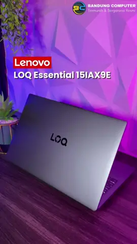 Lenovo LOQ 15IAX9E B7ID – Luna Grey [Intel i5 12450HX-12GB-SSD 512GB-RTX3050-15.6″FHD-W11+OfficeHome2024+M365] Spesifikasi Processor : Intel Core i5-12450HX, 8C (4P + 4E) / 12T, P-core up to 4.4GHz, E-core up to 3.1GHz, 12MB AI PC Category AI-Powered Gaming PC Graphics : NVIDIA GeForce RTX 3050 6GB GDDR6 Chipset : Intel HM670 Chipset Memory : 12GB SO-DIMM DDR5-4800 Storage : 512GB SSD M.2 2242 PCIe 4.0×4 NVMe Display : 15.6″ FHD (1920×1080) IPS 300nits Anti-glare, 100% sRGB, 144Hz Operating System : Windows 11 Home Single Language, English Bundled Software : Office Home 2024 + Microsoft® 365 Basic Keyboard : White Backlit, English Touchpad : Buttonless Mylar surface multi-touch touchpad, supports Precision TouchPad (PTP), 69 x 104 mm (2.72 x 4.09 inches) Surface Treatment : IMR (In-Mold Decoration by Roller) Case Material : PC-ABS (Top), PC-ABS (Bottom) Ethernet : 100/1000M (RJ-45) WLAN + Bluetooth : Wi-Fi 6, 802.11ax 2×2 + BT5.2 Standard Ports 2x USB-A (USB 5Gbps / USB 3.2 Gen 1) 1x USB-C (USB 5Gbps / USB 3.2 Gen 1), data transfer only 1x HDMI 2.1, up to 8K/60Hz 1x Headphone / microphone combo jack (3.5mm) 1x Ethernet (RJ-45) 1x Card reader 1x Power connector Info lebih lanjut bisa chat WA kami : 📍Bandung Computer Jl. Simpang Sungai Bilu No. 18 RT. 06 Banjarmasin WA : 0821-5218-0007 📍Bandung Computer  Jl. Pramuka / Jl. Melati Indah No. 11 RT. 30 Banjarmasin WA : 0813-5239-2013 Buat kalian yang ada di Martapura bisa order di cabang kami :  📍Dimensi Computer📍 Jl. Rahayu No. 08 & 09 Sungai Paring Martapura WA : 0821-5027-4800 IG : @dimensicomputer.mtp