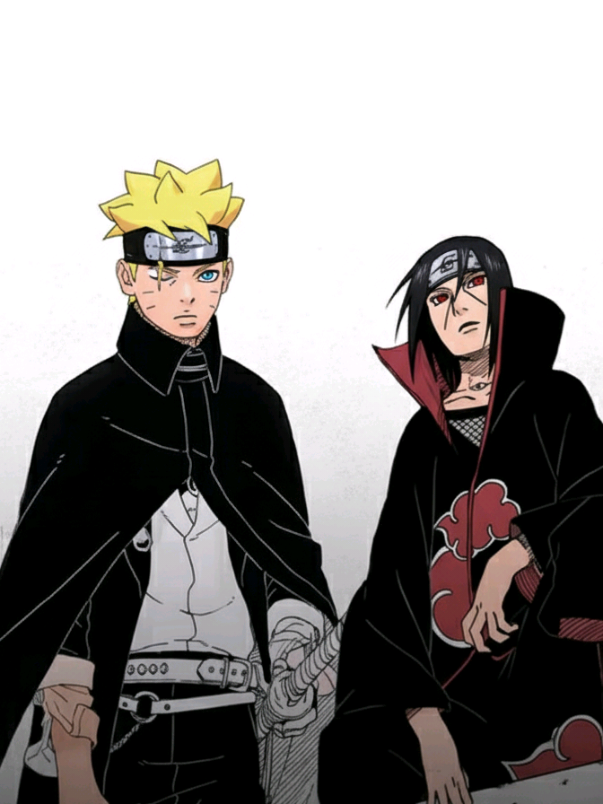 The way he sits reminds me of Itachi. Oh my gosh, they're so damaging. 📌 Boruto two blue vortex chapter 26  #uzumakiboruto #uchihaitachi #borutotwobluevortexchapter26 #borutotwobluevortex #borutouzumaki 
