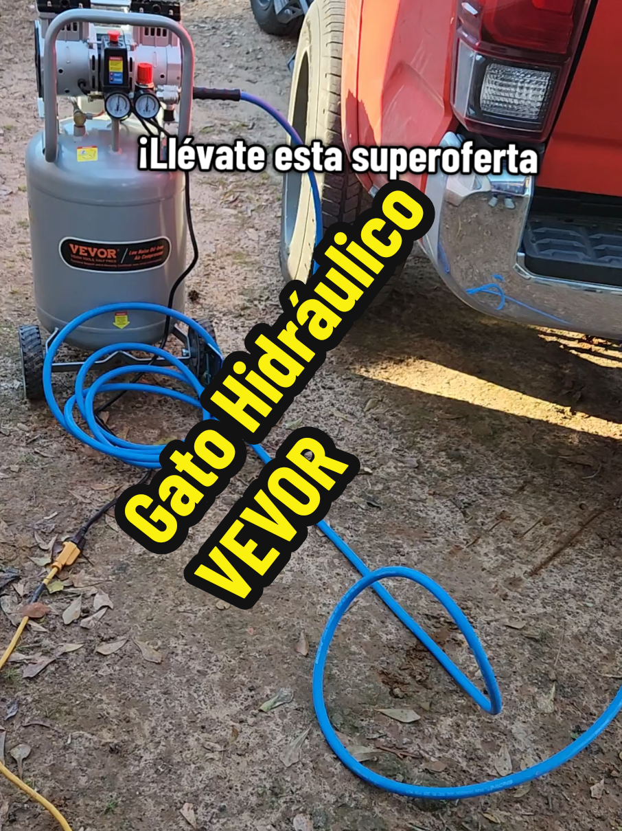 Gato hidráulico VEVOR  #herramientasmecánicas #ofertasparacarros #vevorjack #garagetoolspro #ahorroycalidad 