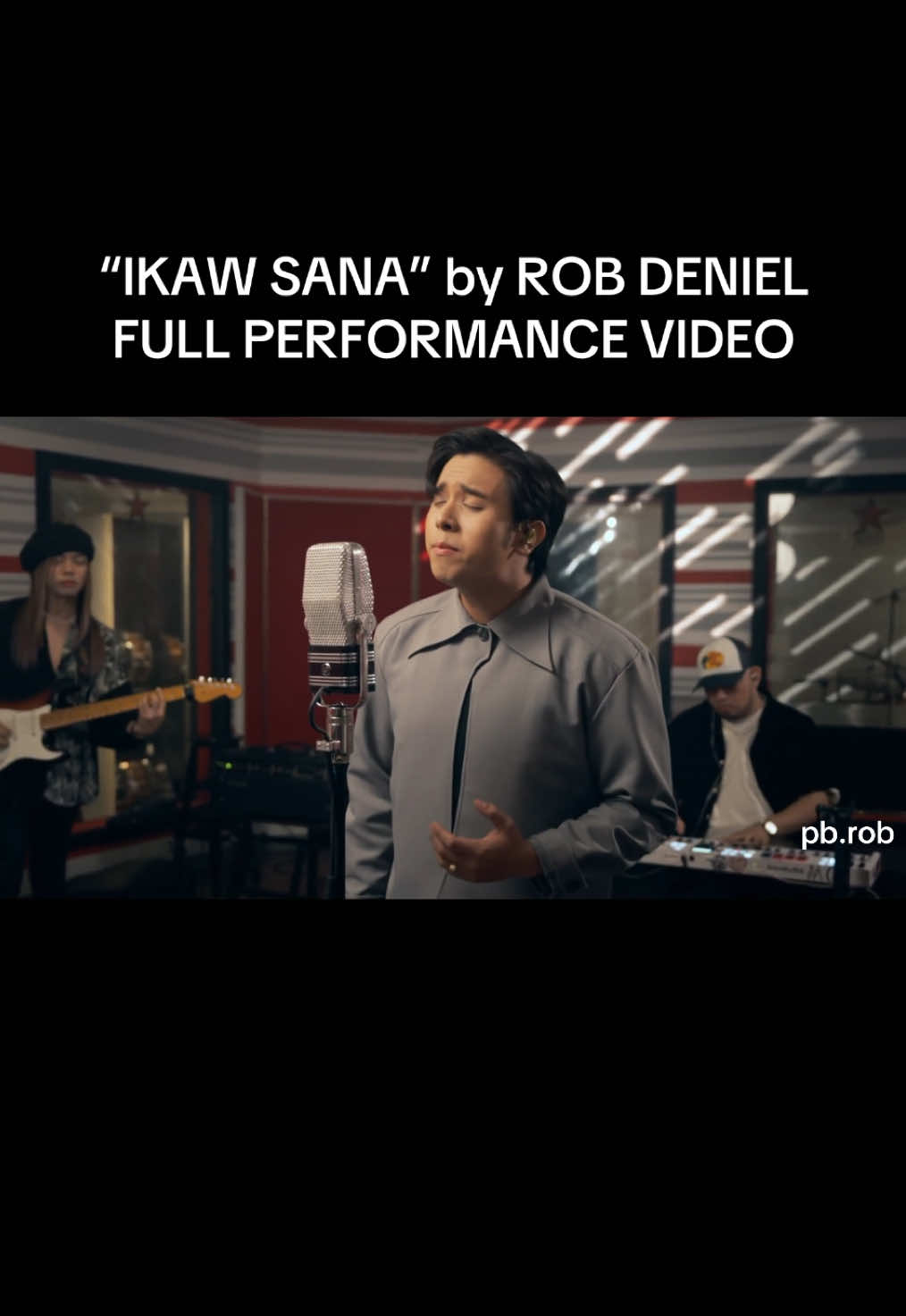 IKAW SANA by ROB DENIEL (FULL PERFORMANCE VIDEO) ✨ #robdeniel #ikawsana #fyp #foryou #foryoupage @Rob Deniel 