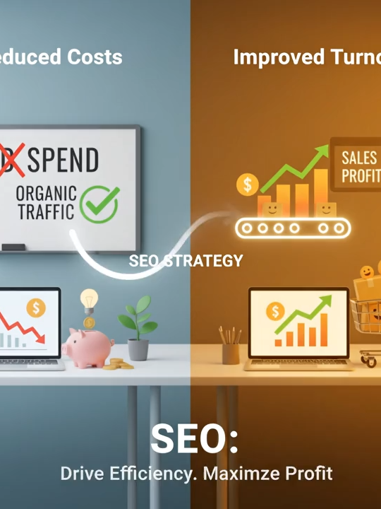 SEO = more visibility ➡️ more traffic ➡️ more sales. 💡 Smart businesses use SEO to maximize revenue. Are you? 🔍 #SEO #BusinessGrowth #Entrepreneurship