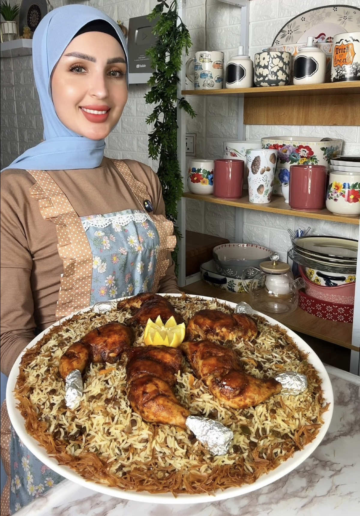 مطبگ العدس الأخضر بالدجاج 😍🩵 قرفه  ملح  ثوم باودر بابريكا حلوه  بابريكا حاره  بهارات برياني  بهارات مشكل🩵 #طبخ #اطبخ_علي_تيك_توك #طبخات_تيك_توك #اكسبلور #العراق 