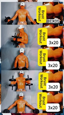 Effektives Kurzhantel-Brust-Workout #Fitness #gym #workout #training #muskeln 