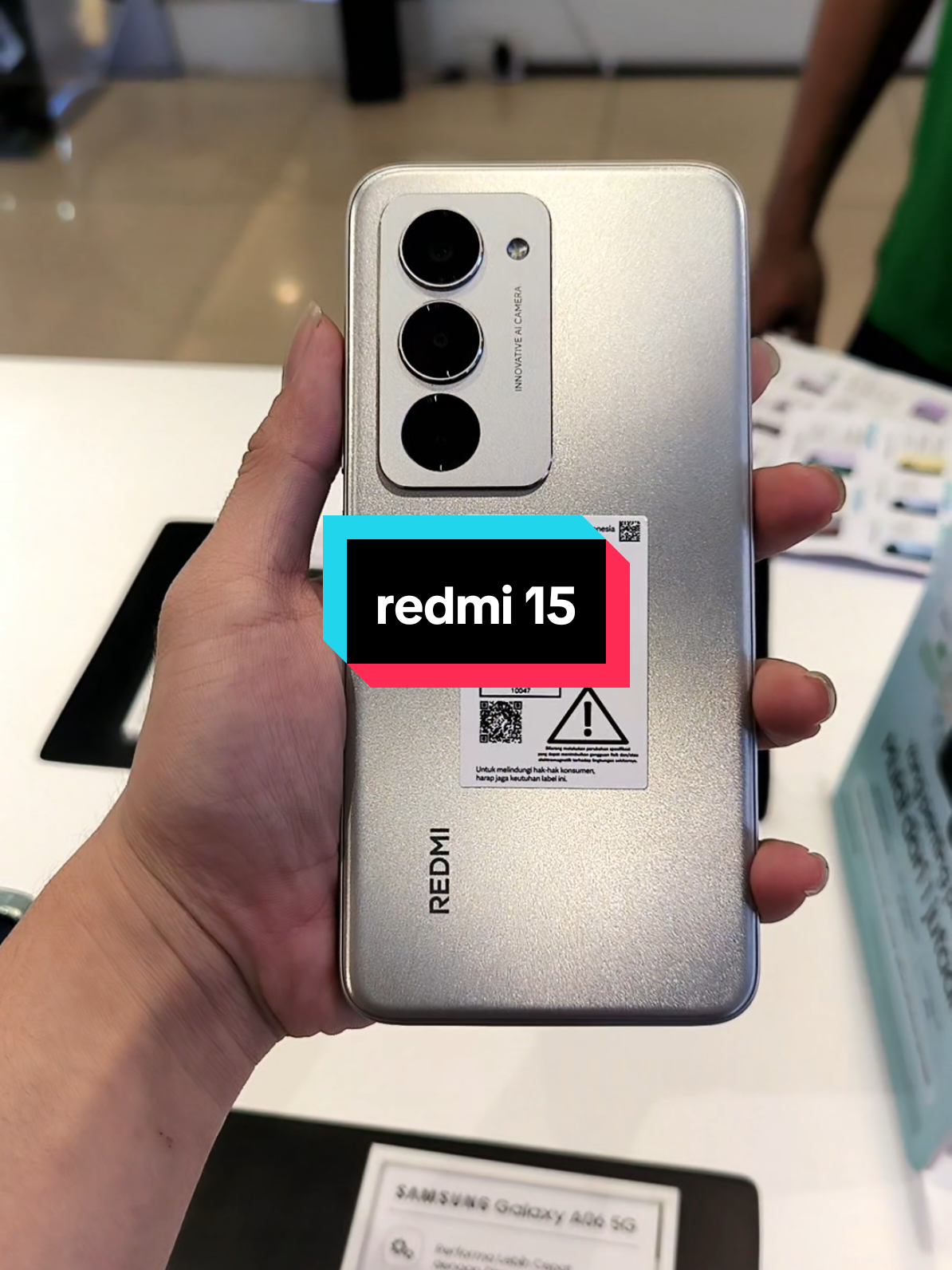 redmi 15 keluaran terbaru, the next 13x  - 7000 mah  - snapdragon 685 - nfc  #redmi #redmi15 