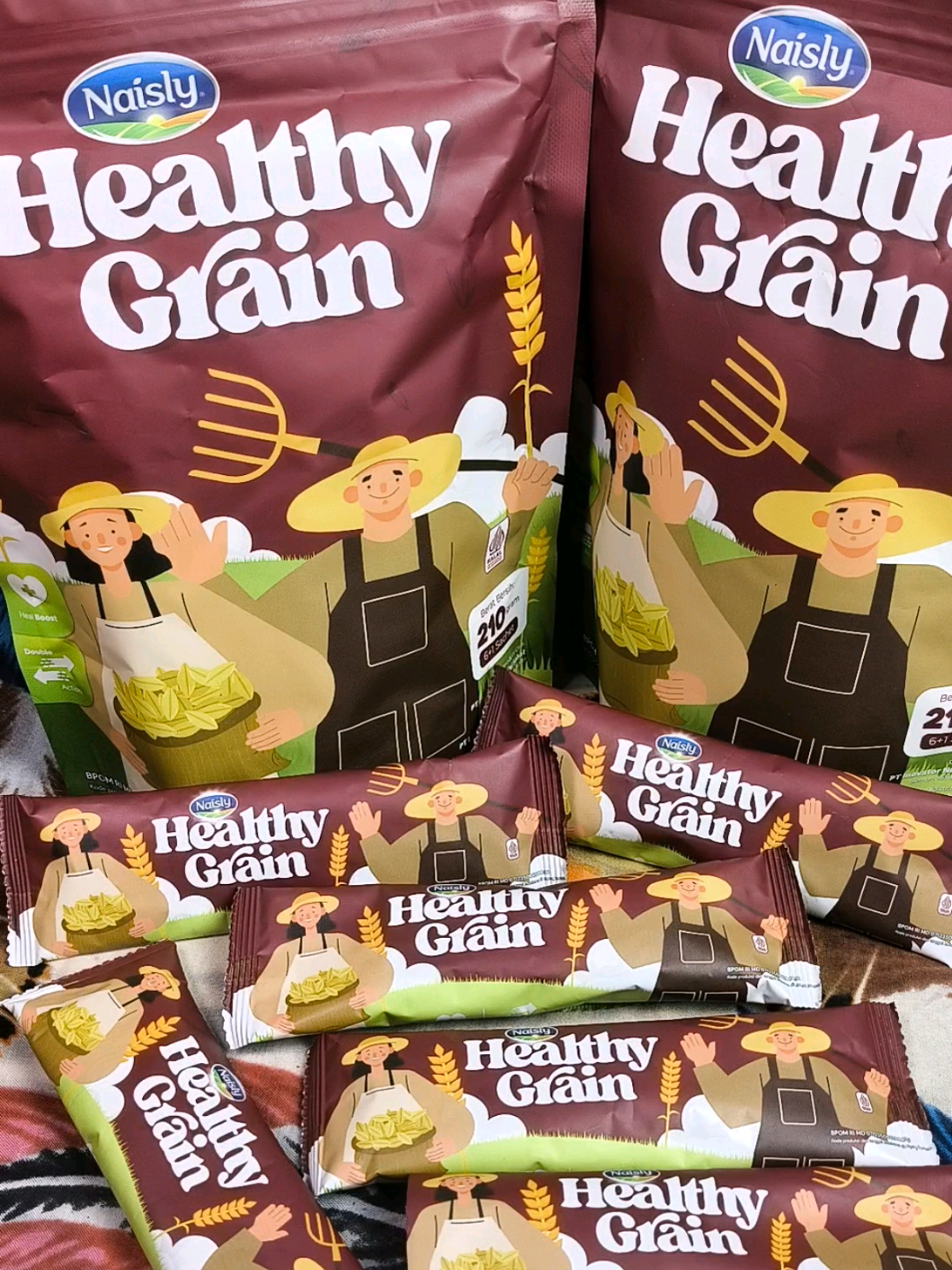 Membalas @belumtidur33 Minuman Sereal Oatmeal Healthy Grain Naisly. #healthygrain #minumansereal #naislyhealthygrain #dhndryda #modalkontendoang 