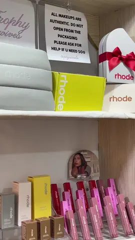 need new makeups? @/trophywivesbn on ig brings authentic makeups from US to BND 🇧🇳🤞🏻 #brunei #rhode #makeups 