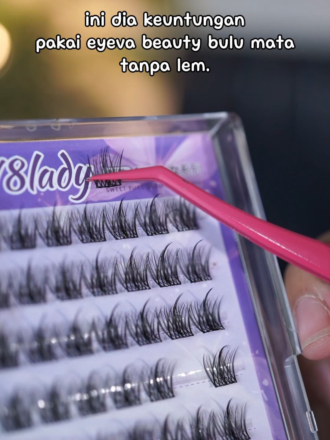 ini dia bulu mata tanpa lem mudah di pakai, gak bikin ribet #bulumatapalsu #eyelashextensions #eyelashestutorial #eyelashtutorial #eyelash #eyelashextension #fyp