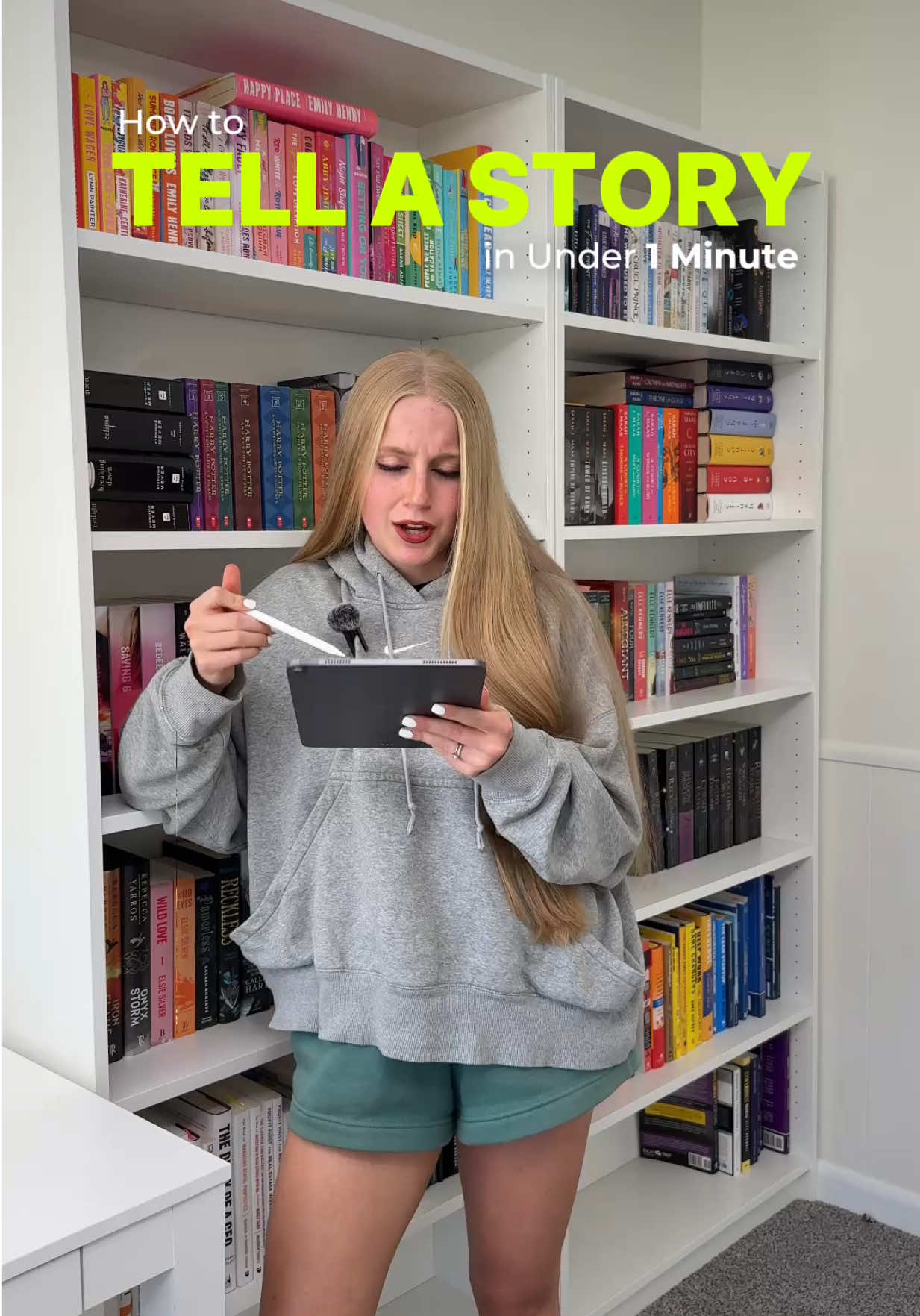 How to Tell a Story in Under 1 Minute 📚⏰ Follow for more social media marketing education ✅