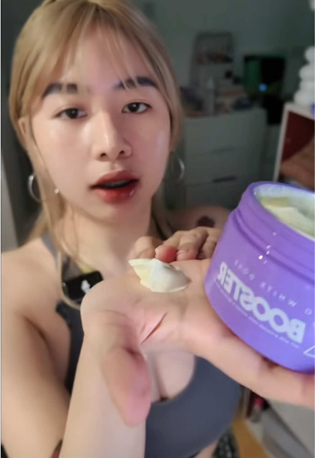 #duet with @Teya Rivera🍓🖤 ✨ Super Healthy, Glowing White Skin ✨ NANO WHITE DOSE 10x BOOSTER – An innovative, advanced whitening cream from Vietnam. With cutting-edge nano technology, it deeply targets melanin, brightens dark spots, and reveals a radiant glass-skin glow. 💜🌸