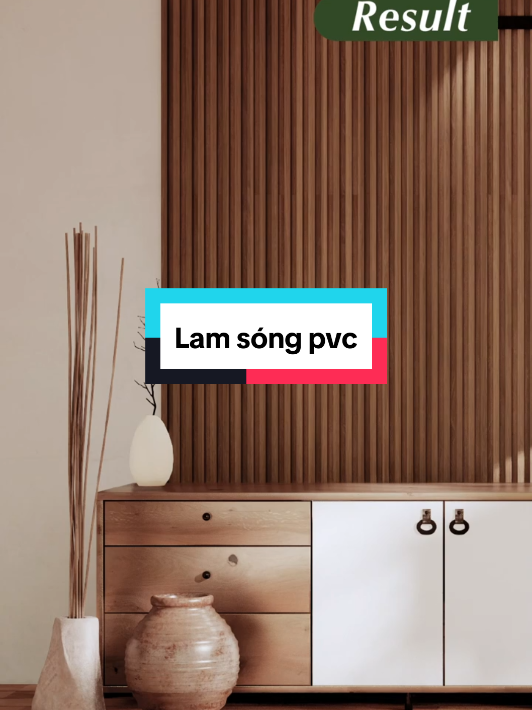 Ứng dụng lam sóng trong nội thất #tamoplamsong #lamsong #optuongpvc #lamsongoptuong 