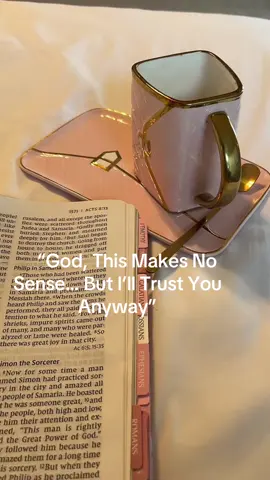 The true test of your FAITH is when you don’t understand anything at all and still trust GOD🙏🏽 #TrusGodAlways #Biblestudygroups #BlackConservative #unashamedofthegospel  #coffeetok 