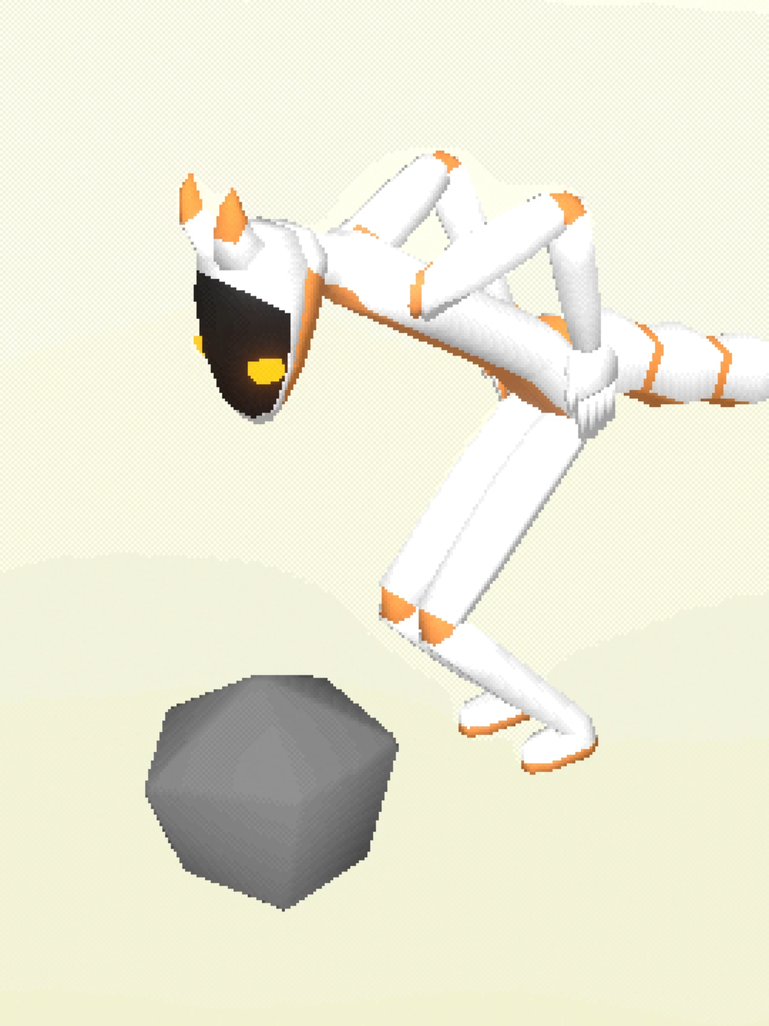 Rock Hater --- I'm not super keen on the outline thing I did but I have no clue what else I could do ;-; Music: Vibes (Interstellar Retribution) - https://www.youtube.com/watch?v=PtwHMiZ7bzc #protogen #furry #animation #humor #3d #lowpoly #3danimation #short #synth