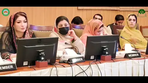 member of provincial assembly Farah Azeem Shah #chairpersonemaanpakistan #