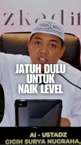 Jatuh Untuk Naik Level - Ustadz Gigih Surya Nugraha, S.H “Para salaf berkata: Jika engkau sabar atas pahitnya dunia, maka manisnya akhirat akan menantimu. 🌿 Sesungguhnya ujian bukan untuk menjatuhkan, tapi untuk mengangkat derajatmu di sisi Allah. Mereka dahulu berkata: Musibah di dunia hanyalah tamu, tapi pahala sabarnya menetap hingga akhirat. Maka jangan resah dengan luka, karena setiap tetes sabar adalah tangga menuju tempat yang mulia di sisi-Nya.” ✨