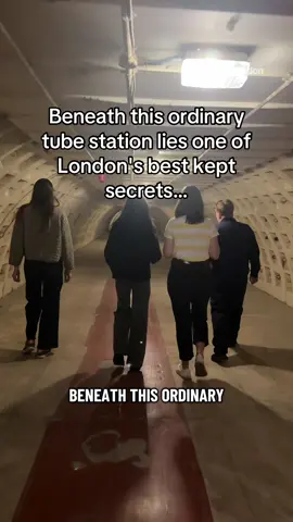 [LINK IN BIO] 🚇 Beneath this South London Tube station lies a secret WWII shelter, 11 stories deep. And we explored it with Hidden London by @London Transport Museum 👀   Once built to save lives during the Blitz - now frozen in time! Touch real artefacts, meet a wartime warden, and hear the untold stories that shaped Britain. This isn’t just a tour - it’s London’s hidden history. Book a spot on the next tour via the link in our bio🎟️   #LondonMakesItPossible #VisitLondon #HiddenLondon #WWIIShelter #LondonHistory  