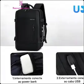 “Os link fica na minha bio”✈️ *Experiência de Viagem Confortável com a Mochila Romantic Crown* 🎒   ✔️ Cabe no compartimento superior   ✔️ Perfeita para debaixo do assento   ✔️ Ideal para viagens práticas e sem estresse   ➡️ Seu espaço otimizado com muito estilo! *Viaje leve, viaje inteligente.* 💼✨   #Viagem #MochilaExecutiva #RomanticCrown #BagagemDeMão