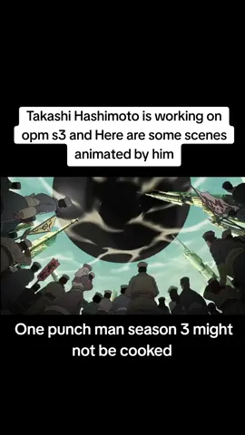 Takashi Hashimoto some animated scenes #onepunchmanseason3 #takashihashimoto #opm #saitama 